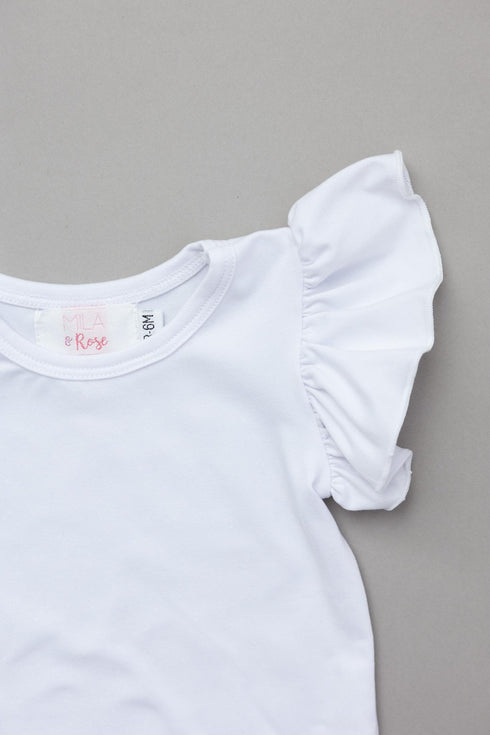 white-s-s-flutter-bodysuit Mila &  Rose - Sophia's Style--3-6M--2